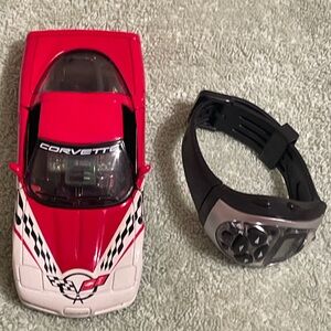 Vintage Corvette Car & Watch Remote Set – Collector Item